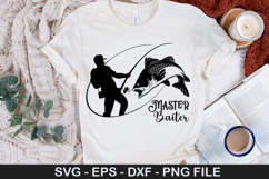 Fishing SVG Design - Mama Is My Name &amp; Fishing Is My Game Product Image 5