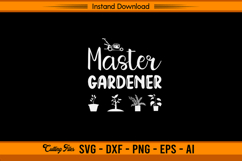 Master Gardener SVG for Lawn and Plant Lovers Product Image 1