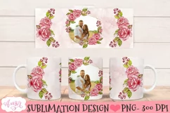 Add your own photo mug wrap PNG for sublimation Product Image 2