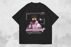 Futuristic Y2K Streetwear T-shirt Designs Bundle Product Image 17