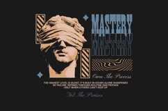 Mastery Urban Streetwear T-shirt Design Product Image 1
