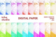 Match Brush Dry Watercolor Digital Papers Glitter Background Product Image 1