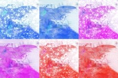 Match Brush Dry Watercolor Digital Papers Glitter Background Product Image 2