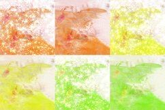 Match Brush Dry Watercolor Digital Papers Glitter Background Product Image 3