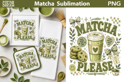 Matcha Bundle | Matcha Quotes Sublimation Product Image 15