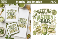 Matcha Bundle | Matcha Quotes Sublimation Product Image 17
