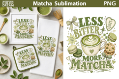 Matcha Bundle | Matcha Quotes Sublimation Product Image 20