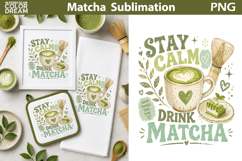 Matcha Bundle | Matcha Quotes Sublimation Product Image 2