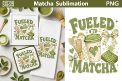 Matcha Bundle | Matcha Quotes Sublimation Product Image 21
