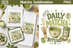 Matcha Bundle | Matcha Quotes Sublimation Product Image 11