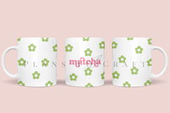 matcha coffee mug sublimation wrap glass mug wrap svg presized for 11oz and 15oz glass mug are sublimation files