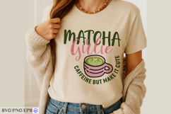 Matcha Hand-drawn SVG PNG Design Product Image 4