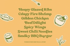 Matcha Holiks - Groovy Serif Display Product Image 4