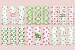 matcha skinny tumbler sublimation wrap with high resolution and transparant background are for 20oz and 30oz skinny tumbler