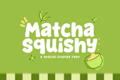 Matcha Squishy - A Fun & Cozy Font Product Image 1