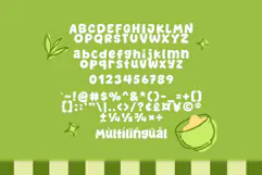 Matcha Squishy - A Fun & Cozy Font Product Image 6
