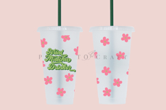 matcha starbucks 24oz cold cup tumbler wrap svg presized template for tumbler venti suitable for cutting machine or sublimation
