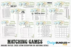 Baby Shower Yard Sign PSD, Baby Yard Sign Safari Printable Product Image 2