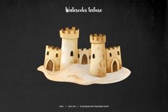 Watercolor materials clipart. Types of material set 21 PNG. Product Image 4