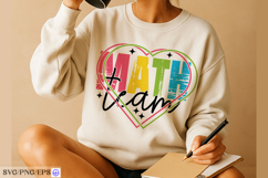Math Team SVG, Funny Teacher Shirt Design for Back to School Product Image 3