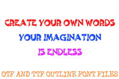 Matrix Stripe Alphabet Font Lettering ABC Sci-fi OTF TTF Product Image 3