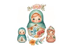 Matryoshka dolls,russian doll clipart,russian folkore art,matryoshka clipart,doll set clipart,scrapbook clipart,crafts clipart,russian decorations,folklore decorations,golden watercolor,sticker clipart,wooden toys,Clipart,Paper Crafts,Cupcake Toppers,Card