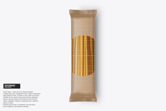 Kraft Spaghetti Pasta Bag Mockup Product Image 4