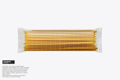 Matte Spaghetti Pasta Bag Mockup Product Image 4