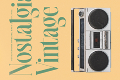 Mattery Gravity - Modern Alternate Serif Font Product Image 8