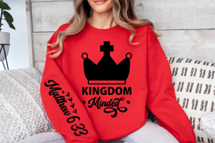Kingdom Minded Sleeve SVG, Christian SVG Product Image 3