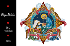 christening, vintage, religious, heaven, communion, faith, sacrament, saviour, epiphany, christian, evangelical, orthodox, greek, art, saint, holy, king, baptism, confirmation, angels, religion, sky, illustration, god, blessing, byzantine