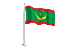 Mauritania Flag. Product Image 1