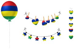 National, Patriotic Party Bundle. Mauritius Product Image 2
