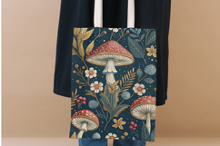 maximalist mushroom tapestry, ornate lavish design, intricate jewel tones, jewel rich paper, luxury digital artwork, turkish motif pattern, paisley inspired print, emerald sapphire decor, ruby gold mushroom, bohemian luxury design, maximalist ornate patte