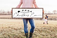 Farmhouse Christmas Sign SVG - May You Never Be Too Old Product Image 3