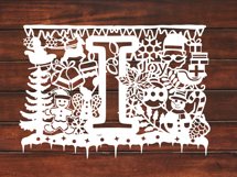 Christmas alphabets I SVG Product Image 3