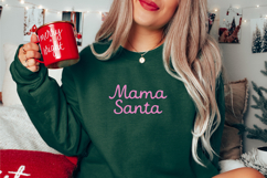 MISTLETOE COTTAGE CHRISTMAS Script Font Product Image 4