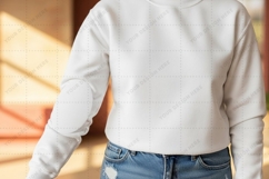 Minimalist white T-shirt Mockup Design Product Image 1