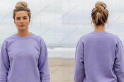 Lavender T-shirt Mockup Design Product Image 1