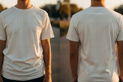 Minimalist white T-shirt Mockup Design Product Image 1