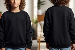 Black T-shirt Mockup Design Product Image 1