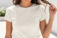 White t-shirt mockup design Product Image 1
