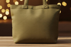 Elegant olive green tote bag Product Image 1