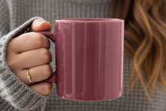 Stylish pink mug mockup design Product Image 1