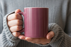 Cozy pink mug mockup design Product Image 1
