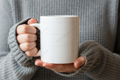 Cozy winter mug mockup design Product Image 1