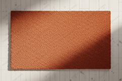 Brown textured doormat mockup Product Image 1