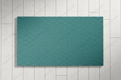 Teal textured doormat mockup Product Image 1