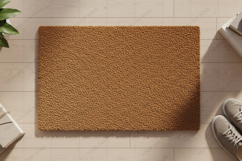 Natural coir doormat mockup design Product Image 1