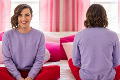 Lavender T-shirt Mockup Design Product Image 1